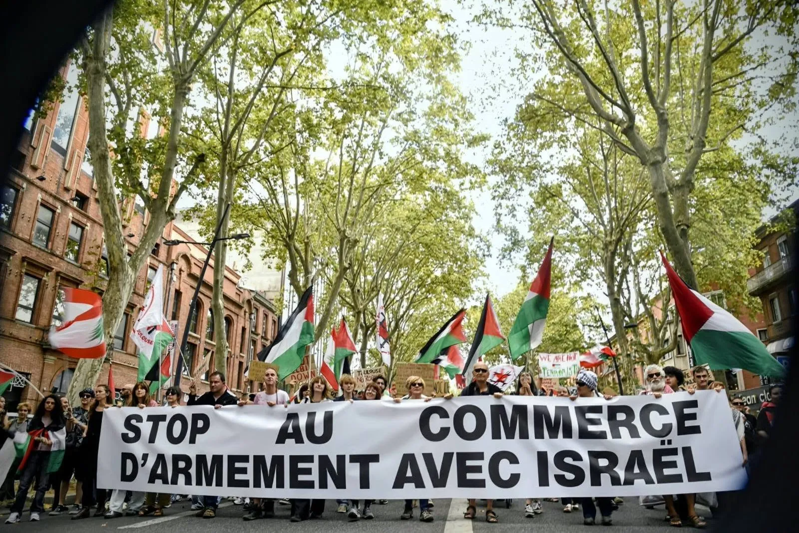 تولوز الفرنسية تنتفض دعمًا لفلسطين.. مطالبات بالإفراج عن سعدات والأسرى