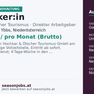 Elektriker:in — Göstling an der Ybbs, Niederösterreich