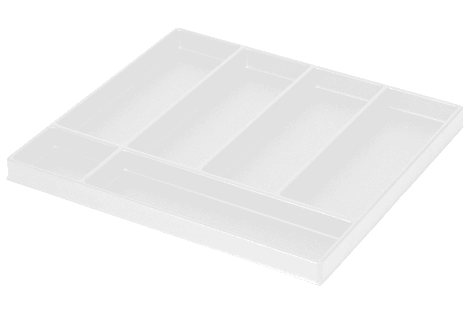 Tiefzieheinlage weiß, 6 Kavitäten, versch. Größen, PS 