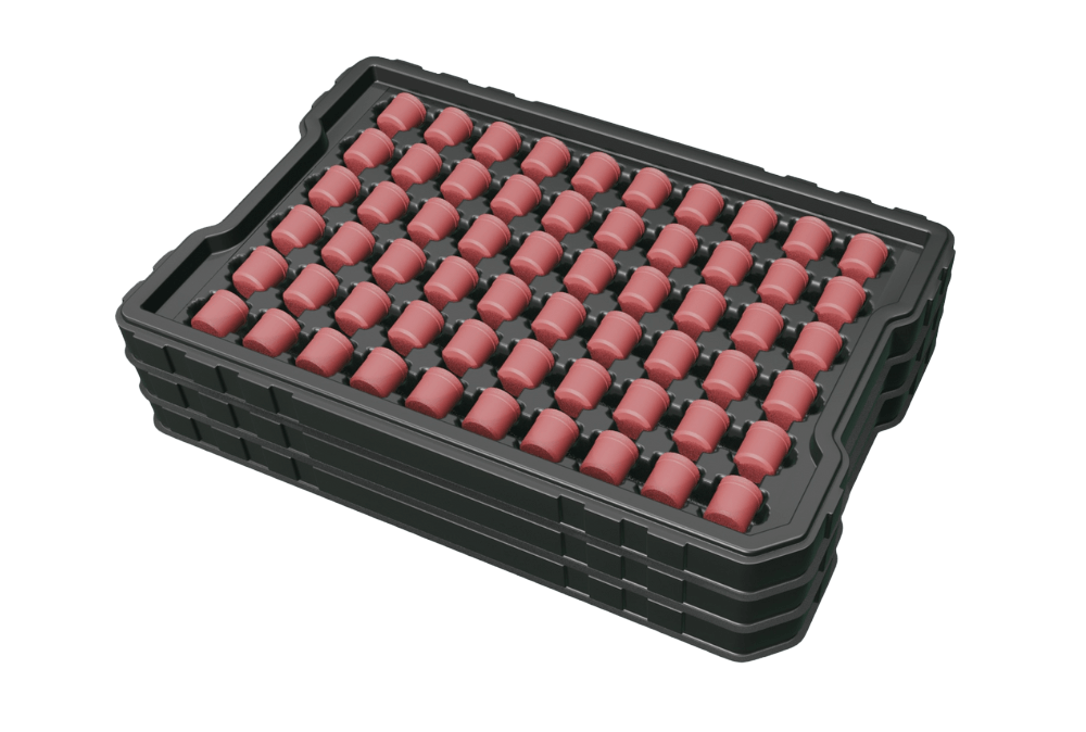 3D Tray Generator - Stapelung