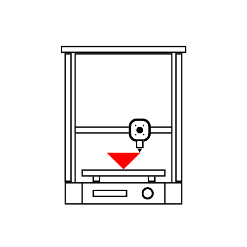 3D Druck Auskühlen und härten