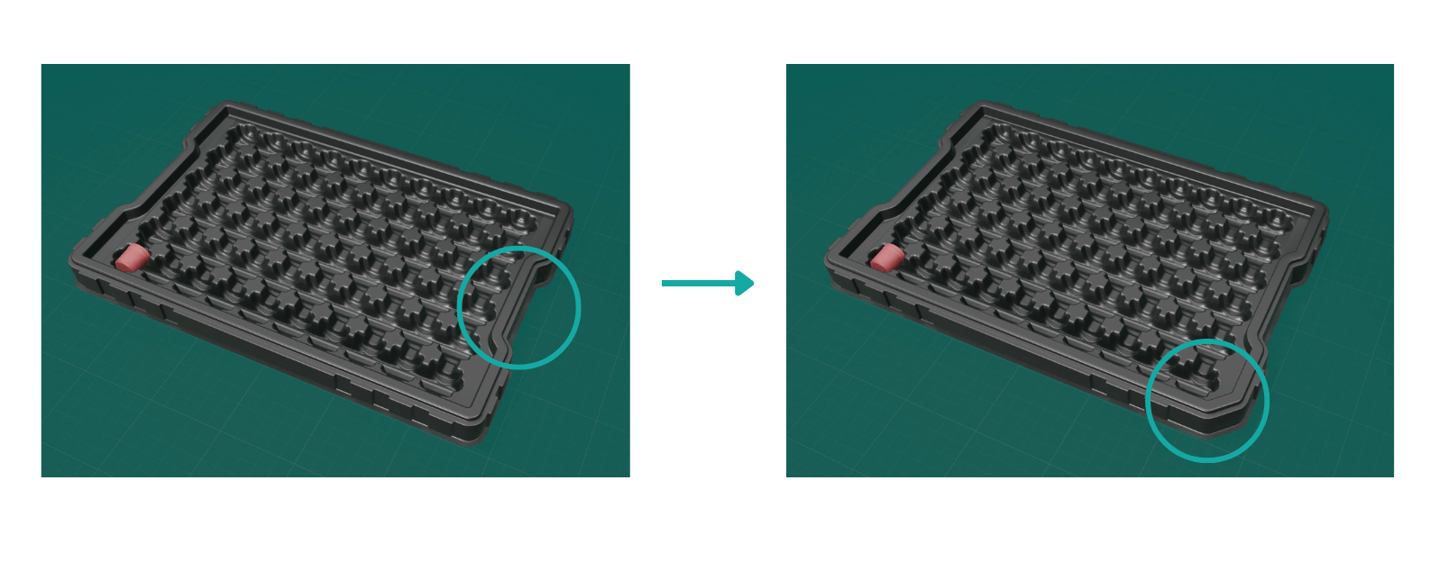 Außenkonturen definieren im 3D Tray Generator