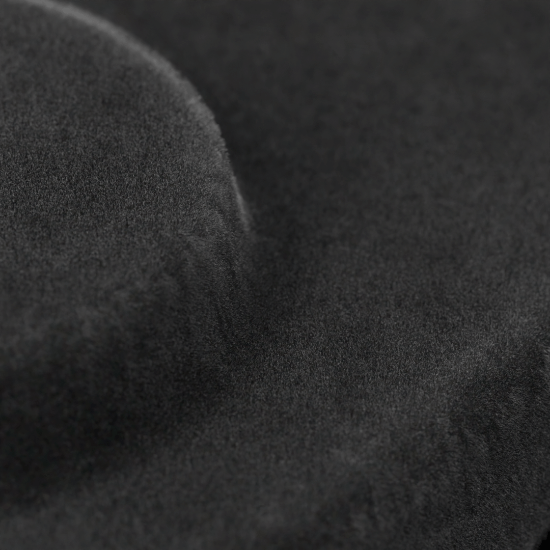 Beflockte Kunststoffoberfläche