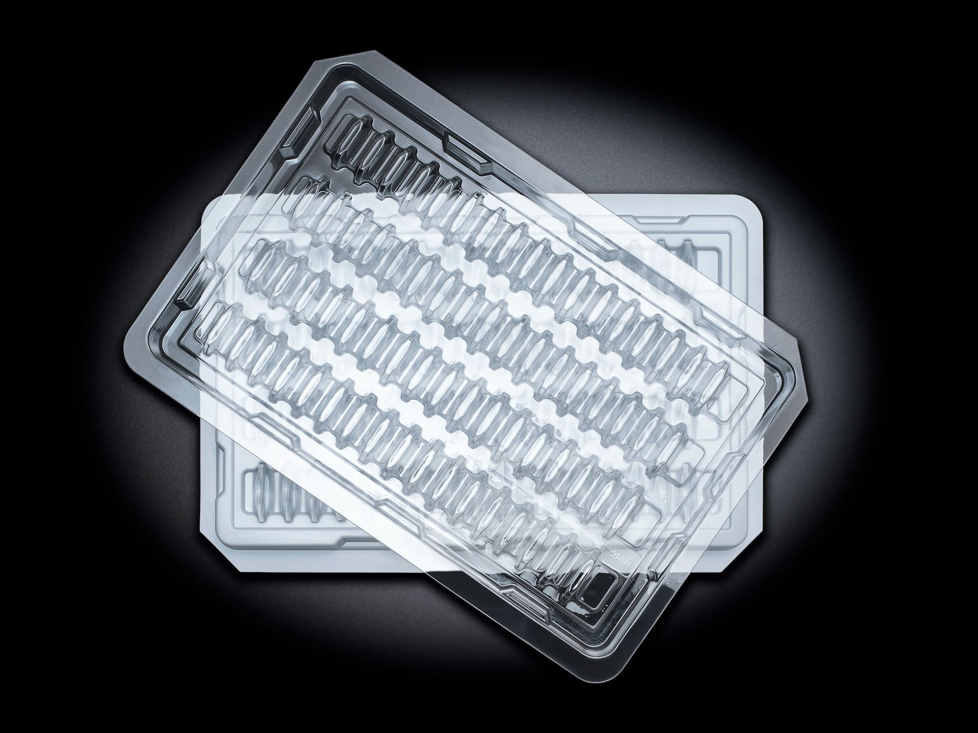 Transport Tray aus Kunststoff_durchsichtig