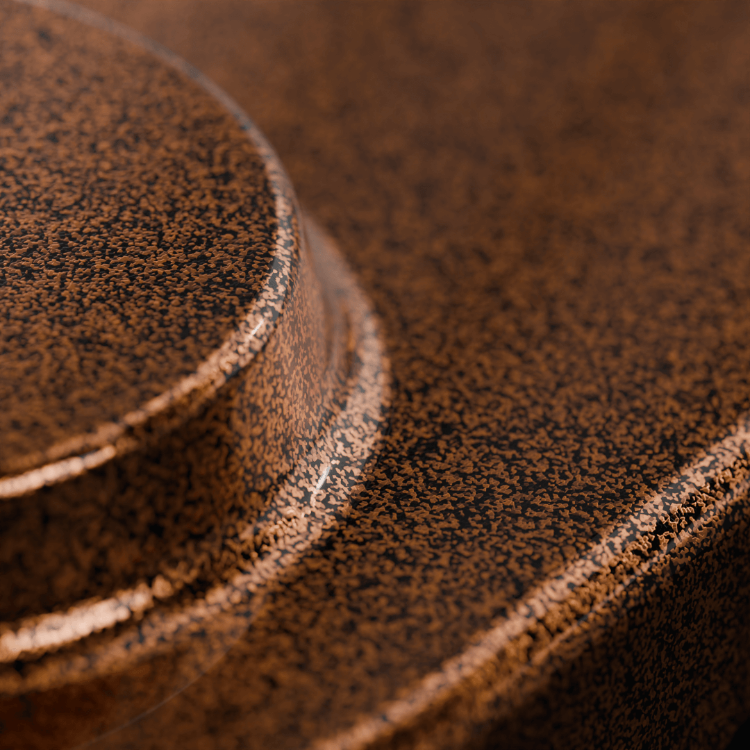 Effektlack bei tiefgezogenen Kunststoffteilen