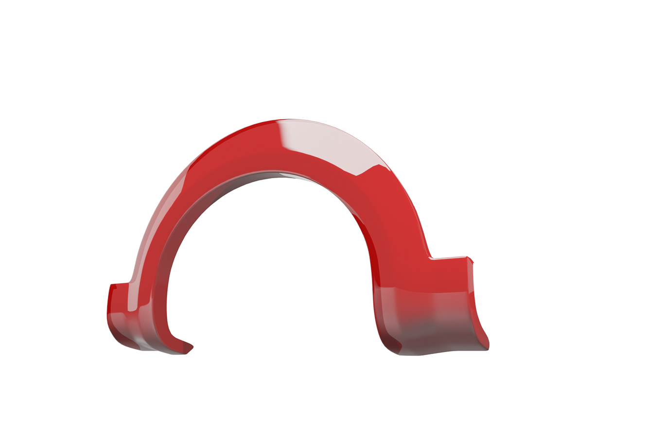 Wohnwagen Verkleidung aus Kunststoff in Form einer Zierblende