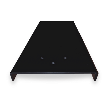 Kunststoff Biegeteil von oben