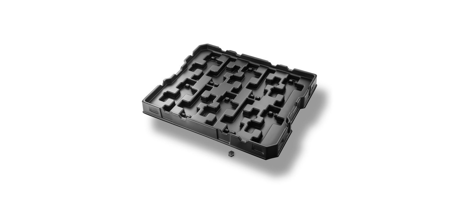 Ladungsträger für Automobilindustrie in schwarz