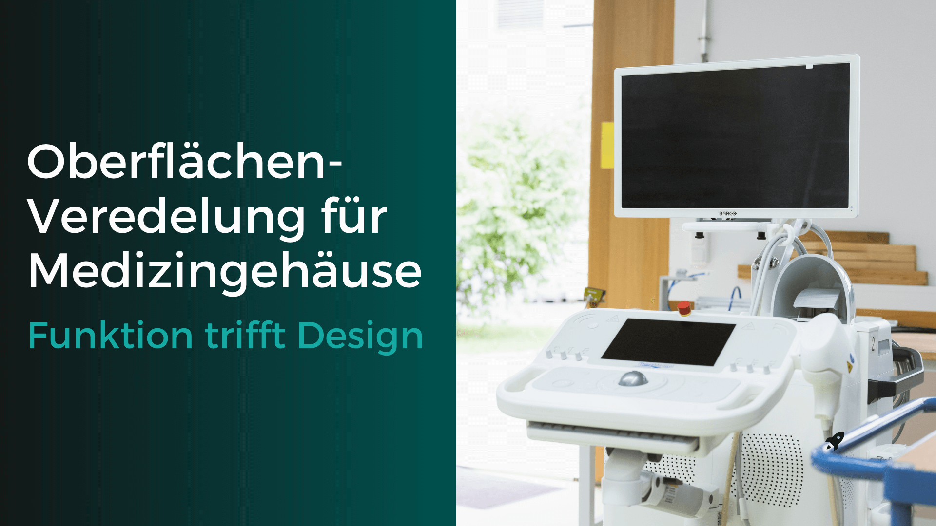 Oberfächenveredelung von medizinischen Gehäusen Banner