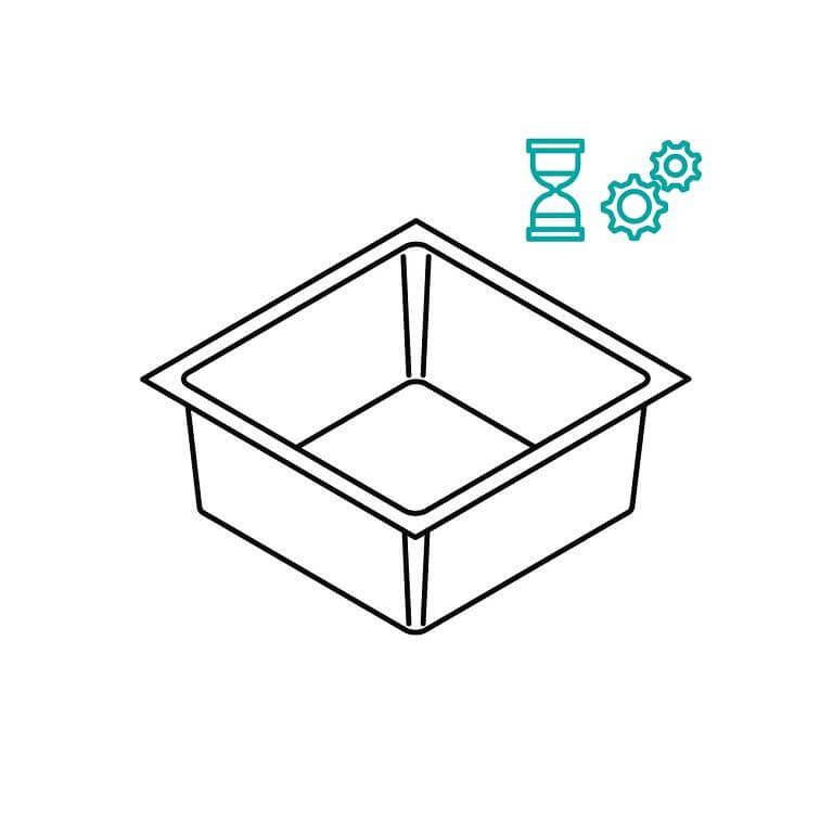 Pflanzwannen aus Kunststoff für Robustheit