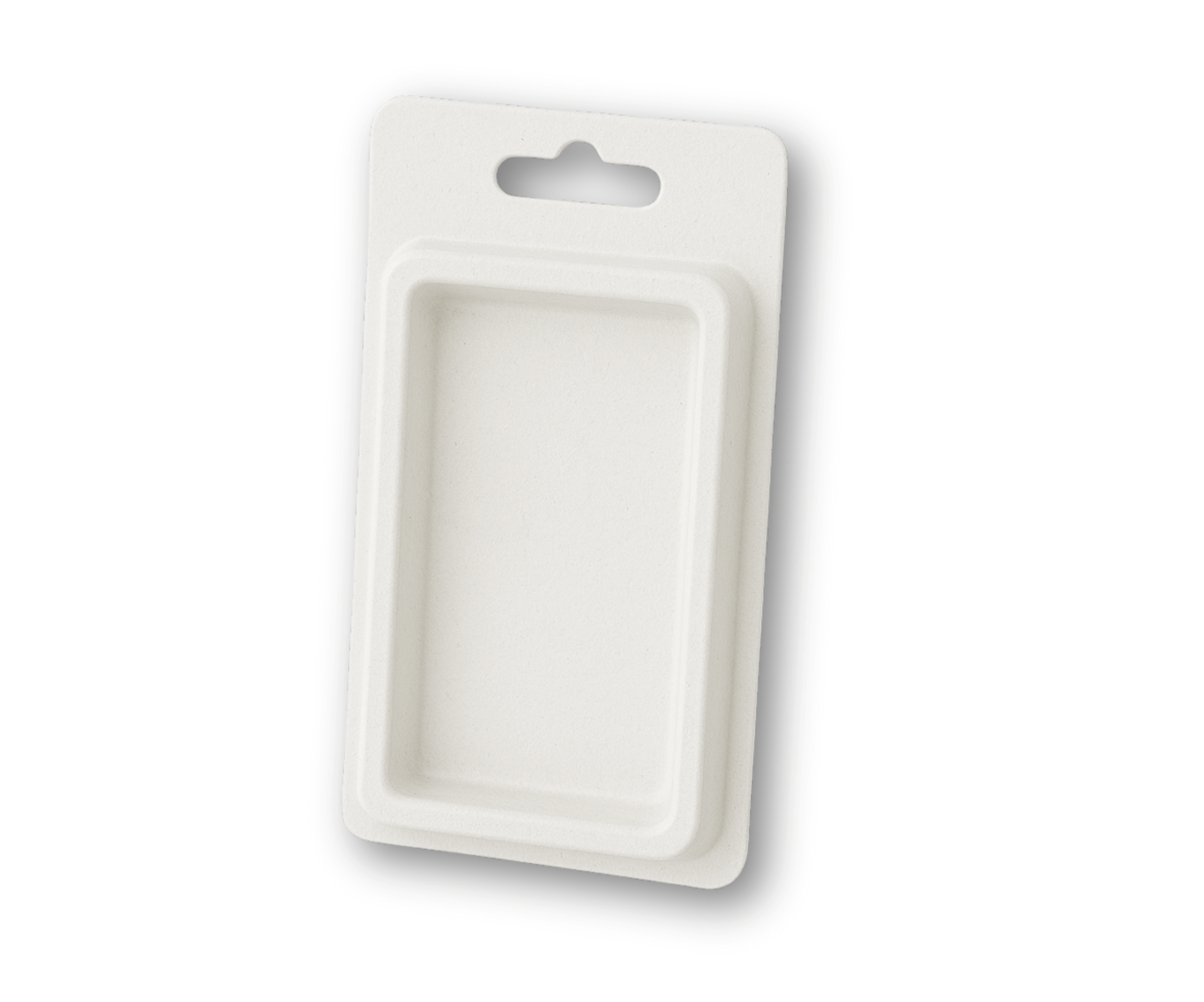 PoS Inlay als Papierspritzguss Verpackung