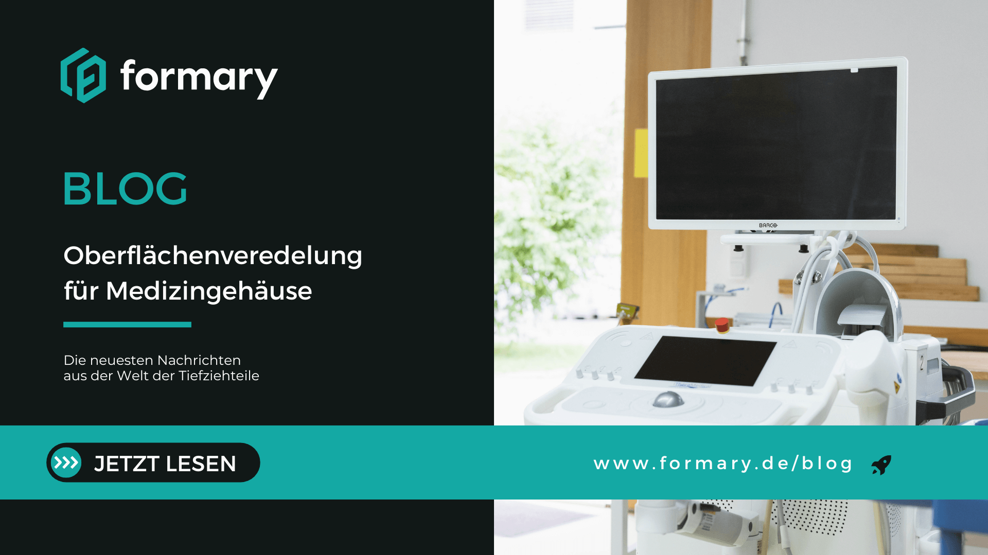 SEO Banner Oberflächenveredelung Medizingehäuse