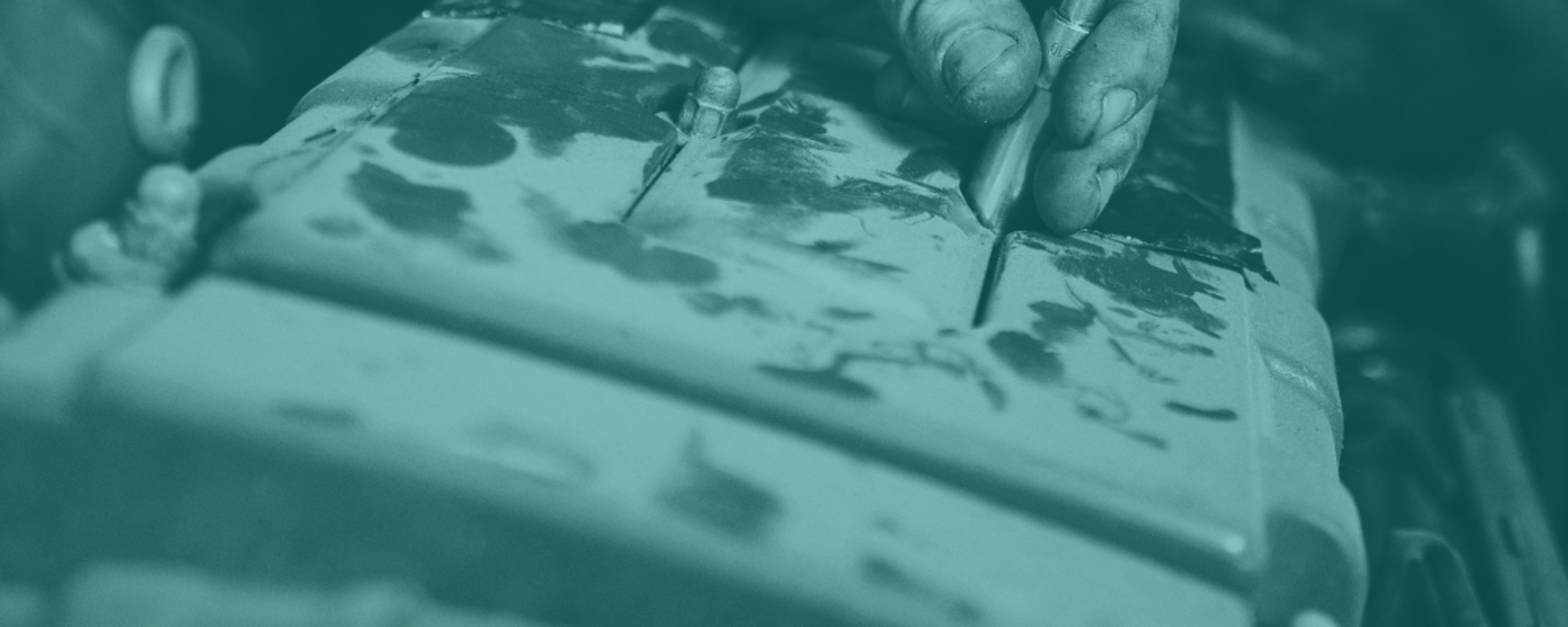 Kunststoff Motorabdeckung