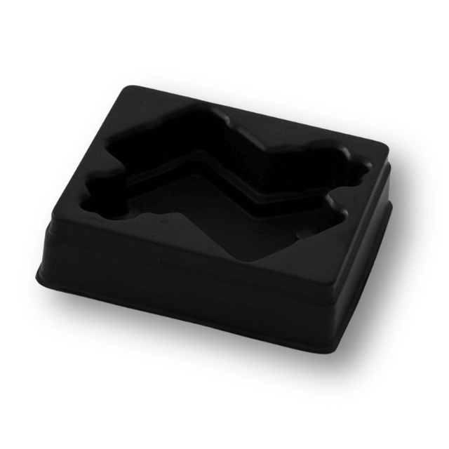 Schwarze medizinische Blisterverpackung