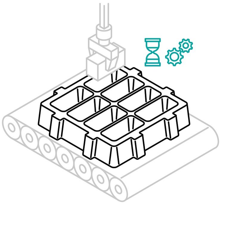 Einsatzdauer von Tiefziehtrays