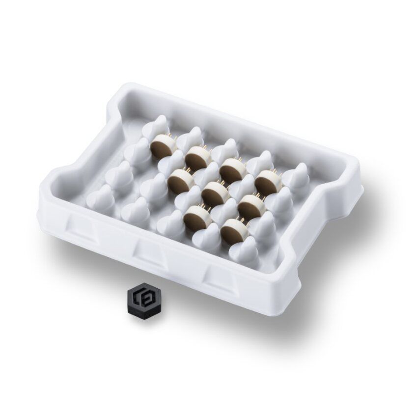 Tray Verpackung in weiß