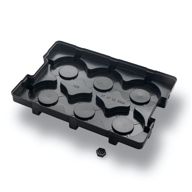 Werkstückträger in schwarz