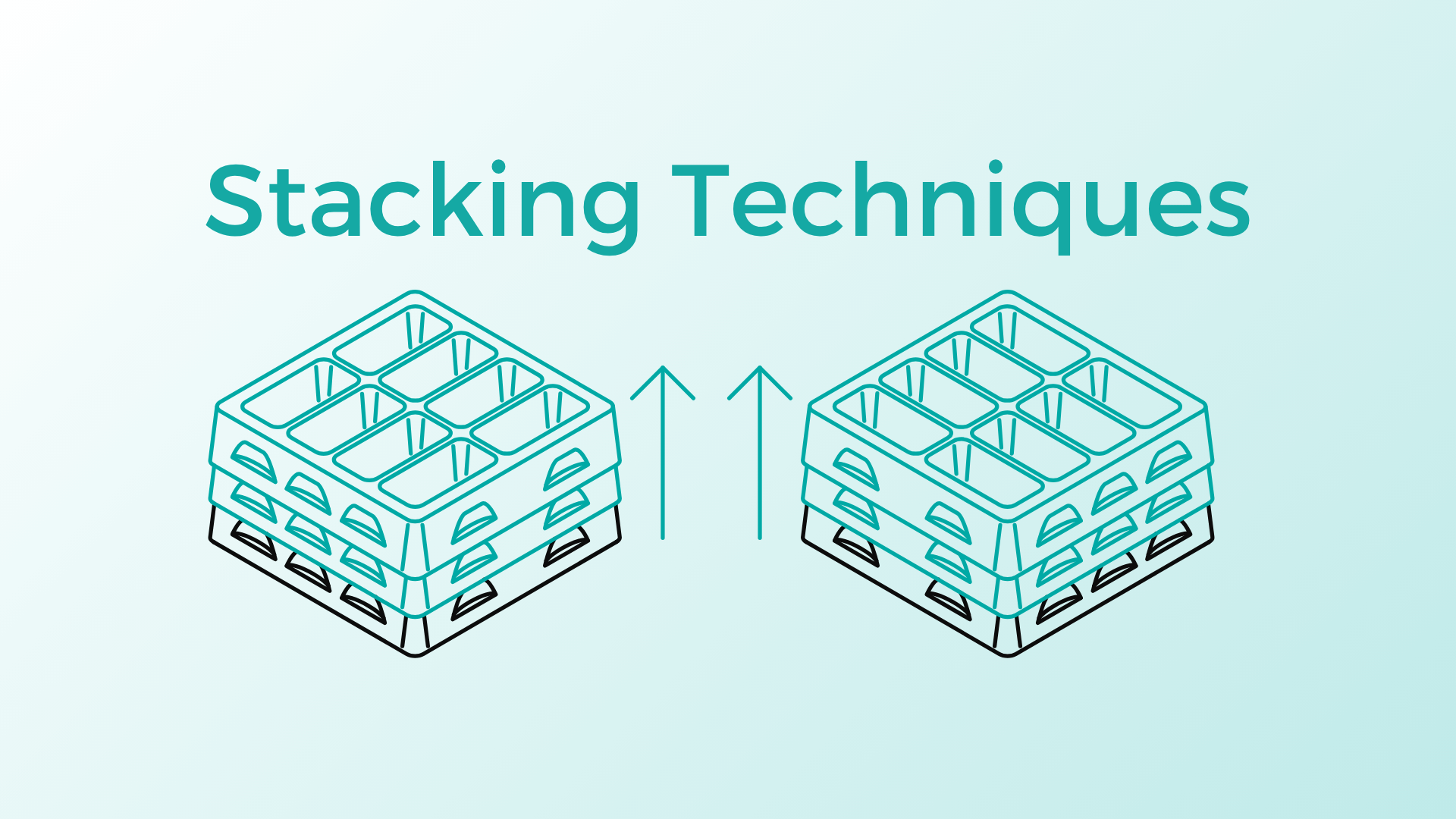 What Stacking Methods are used for trays 