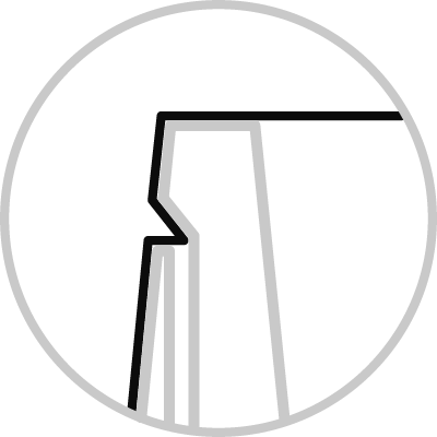 Relevanz vom Hinterschnitt beim Stapeln