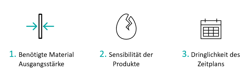 Einflussfaktoren der Stapeltechnik