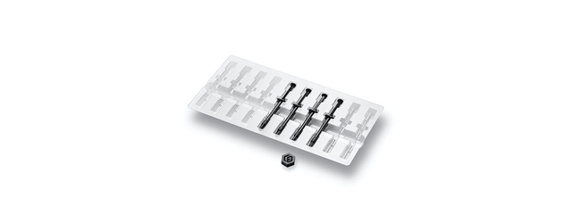 Kunststoff Inlay in weiß