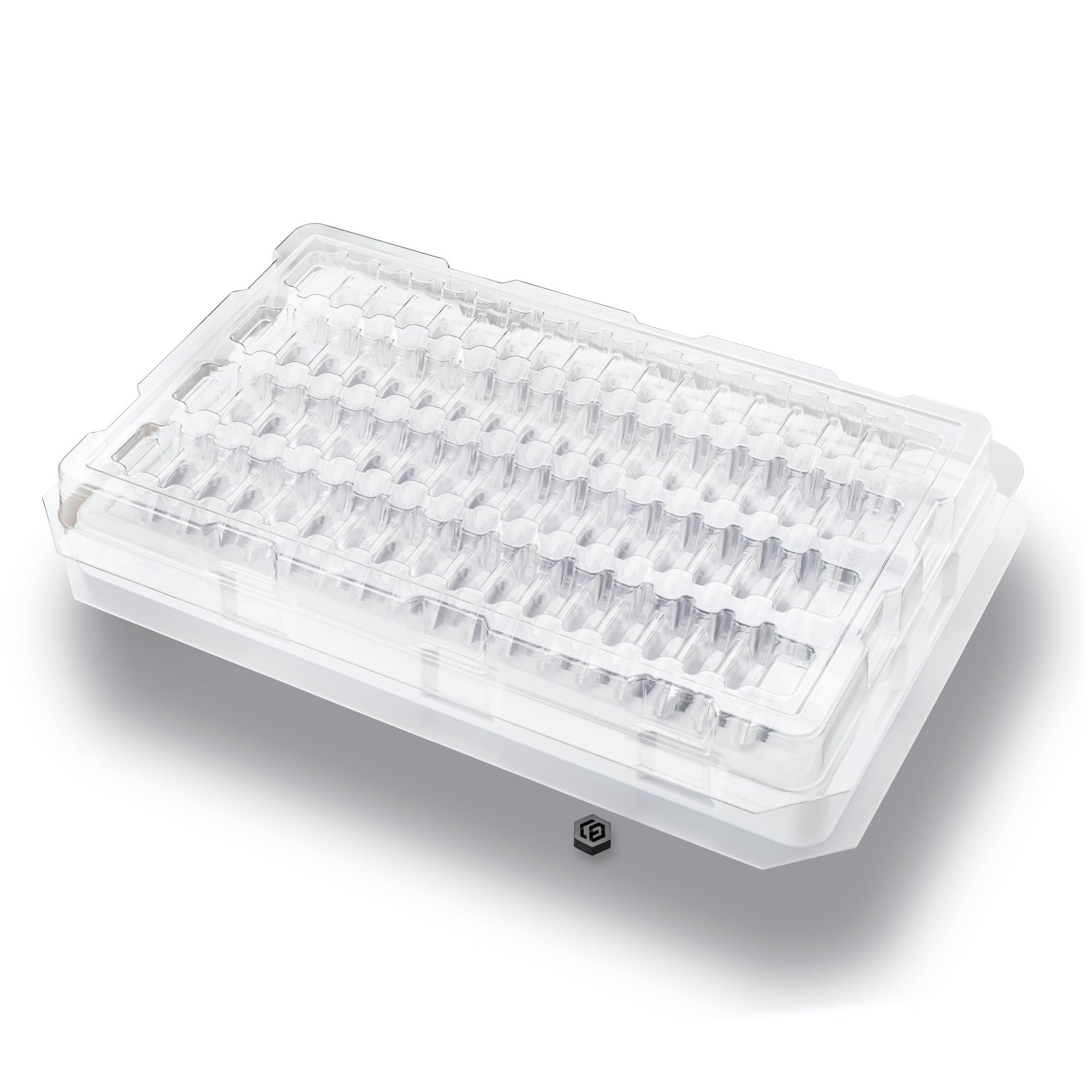 Tiefgezogenes Kunststofftray in weiß 