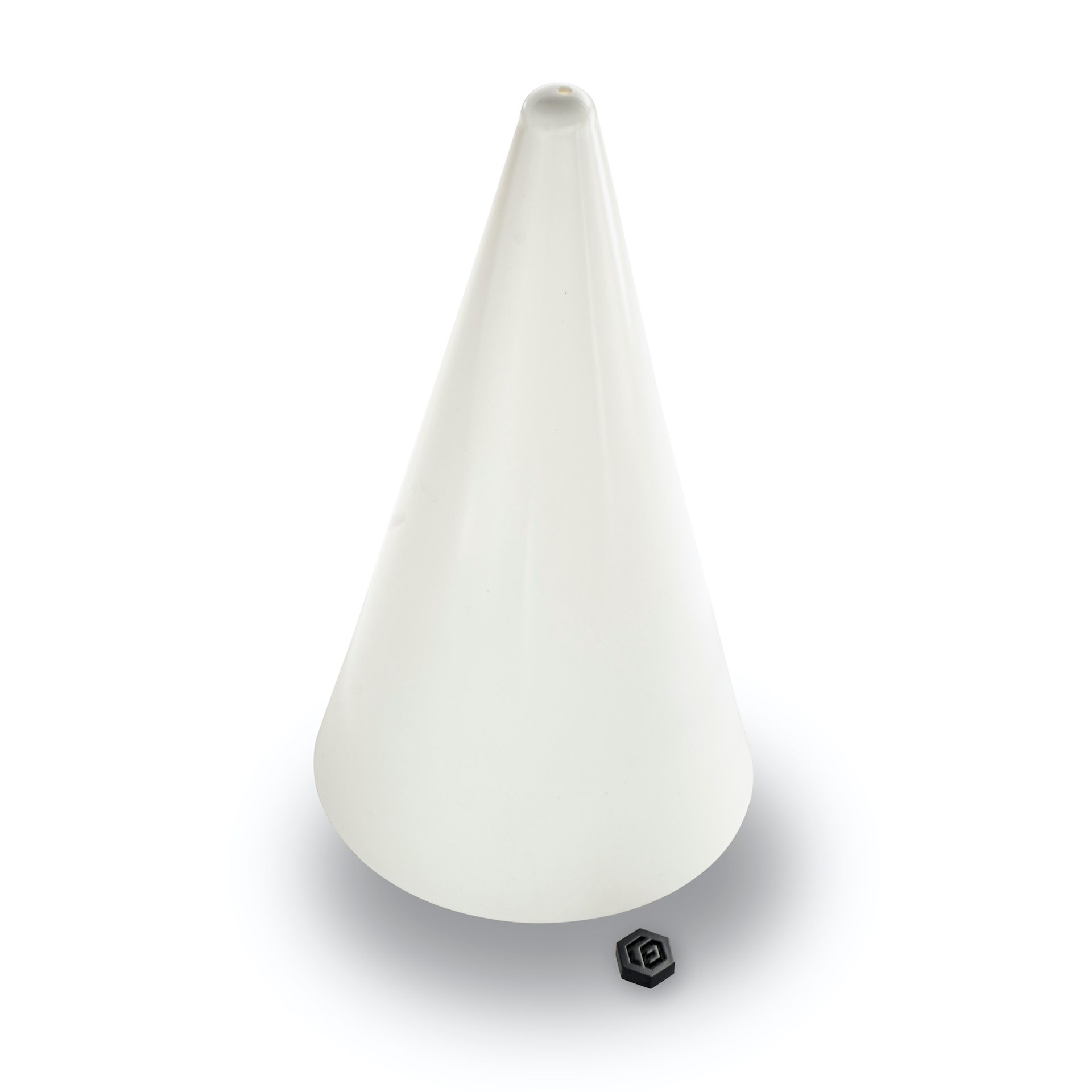 Kunststoffabdeckung in weiß