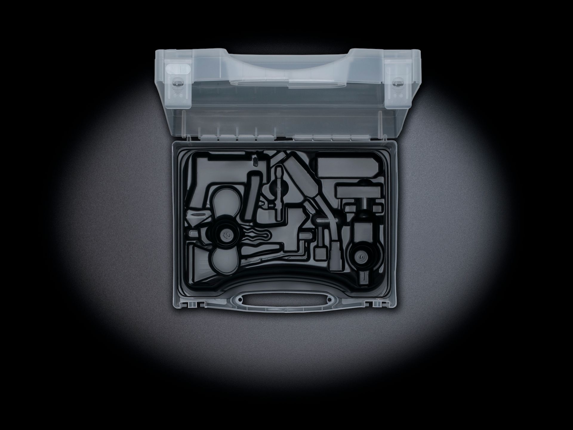 Tiefzieheinlage in schwarz