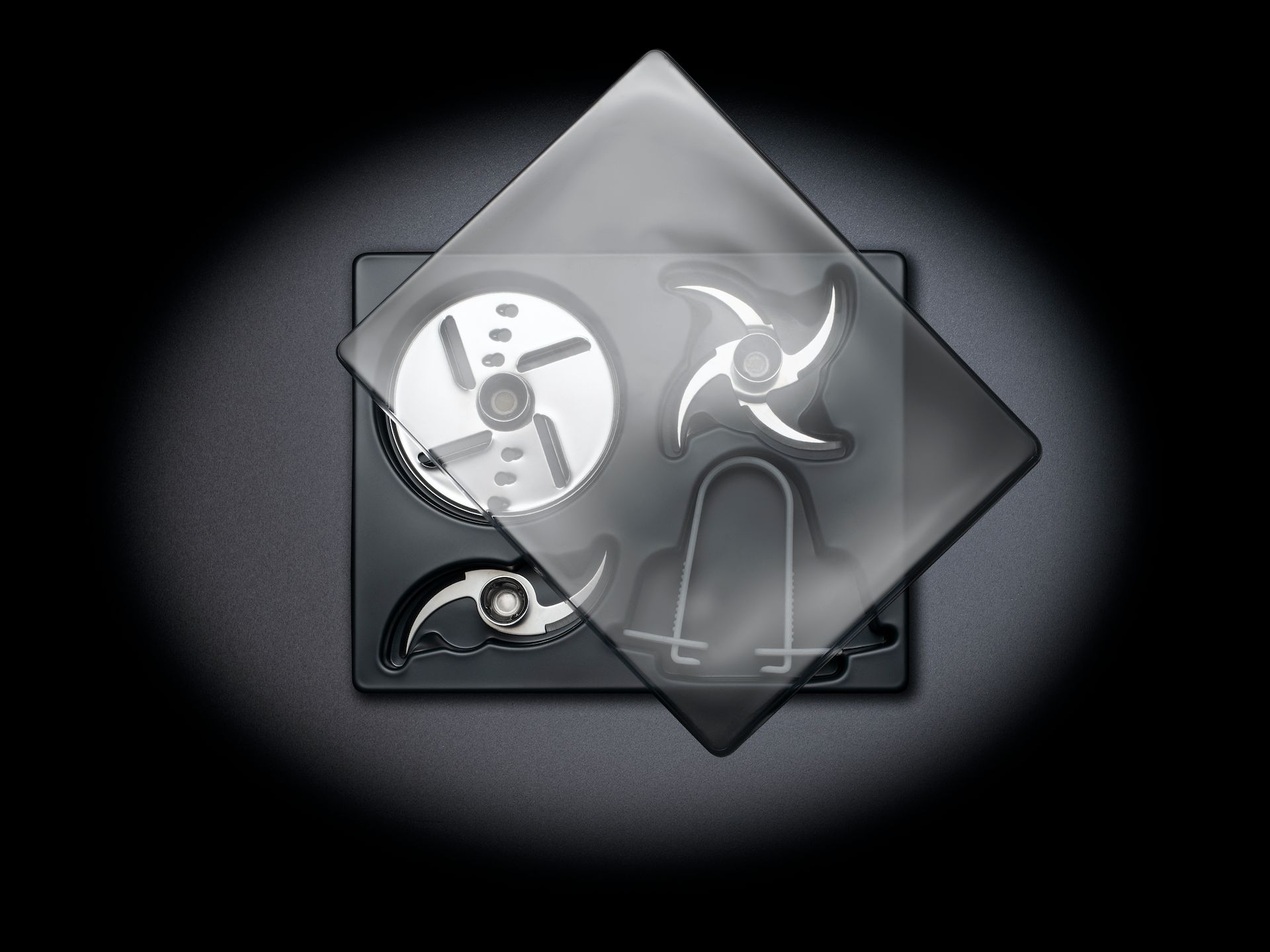 Tiefzieheinlage mit durchsichtigem Deckel