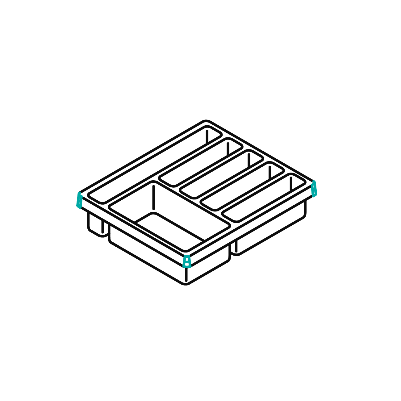 Radien der Tiefzieheinlage