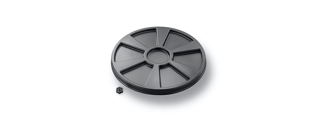 Schutzabdeckung Kunststoff schwarz