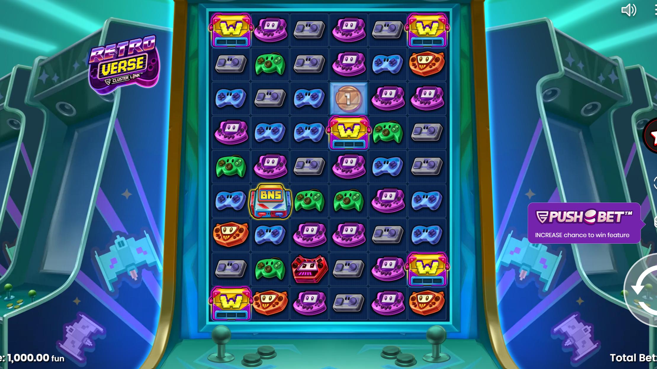 RetroVerse – играть бесплатно в демо | GamblingShot