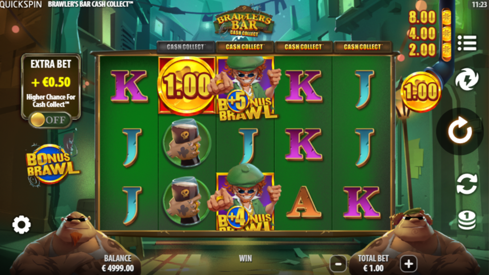 Brawlers Bar Cash Collect™ – играть бесплатно в демо | GamblingShot