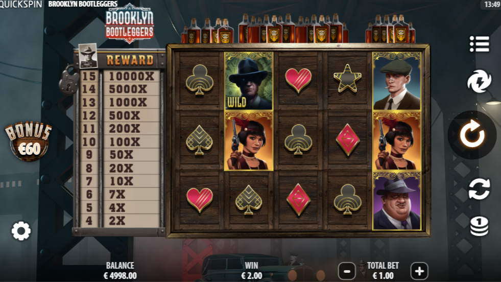 Brooklyn Bootleggers – играть бесплатно в демо | GamblingShot