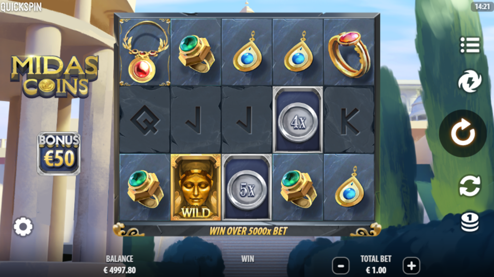 Midas Coins – играть бесплатно в демо | GamblingShot