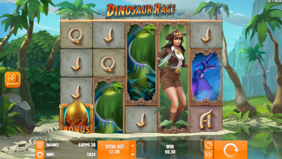 Dinosaur Rage – играть бесплатно в демо | GamblingShot