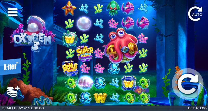 Oxygen 3 – играть бесплатно в демо | GamblingShot