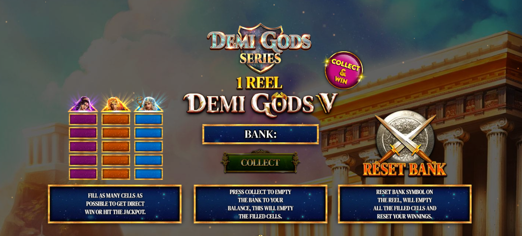 1 Reel Demi Gods V – играть бесплатно в демо | GamblingShot