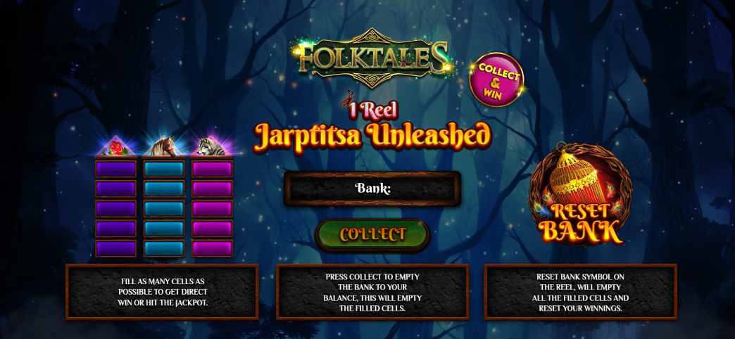 1 Reel Jarptitsa Unleashed – play free demo | GamblingShot