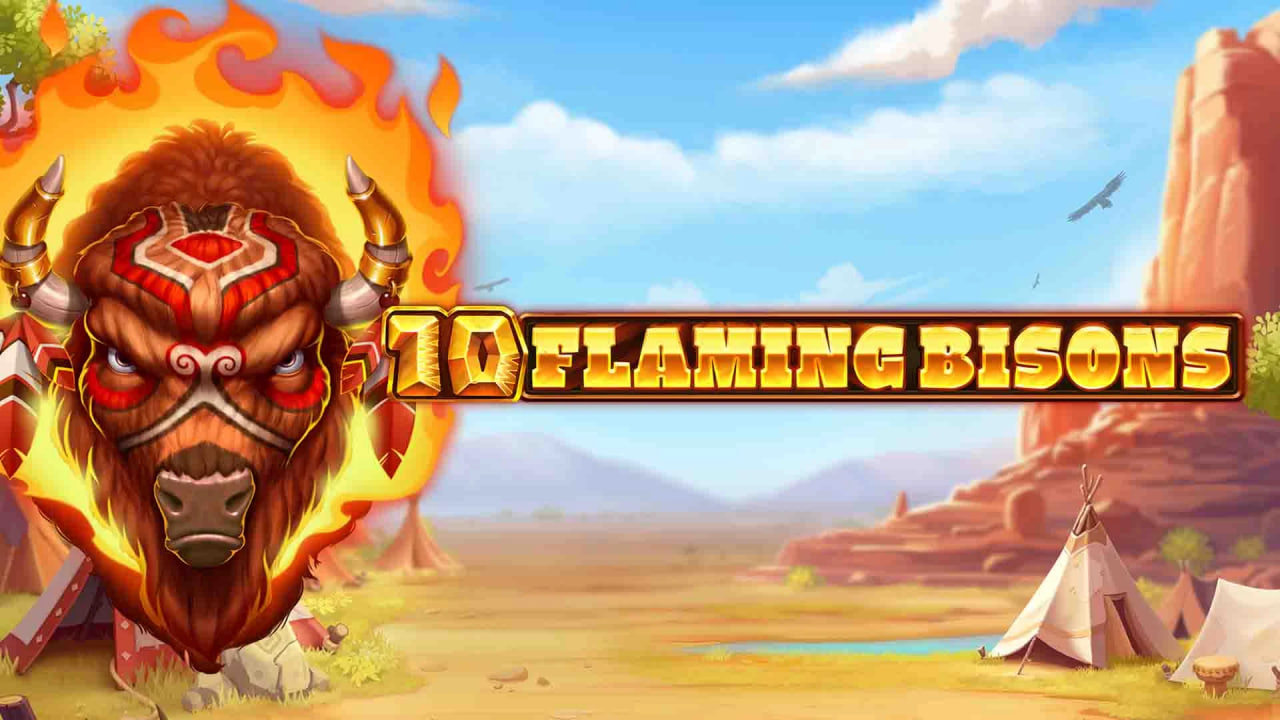 10 Flaming Bisons – играть бесплатно в демо | GamblingShot