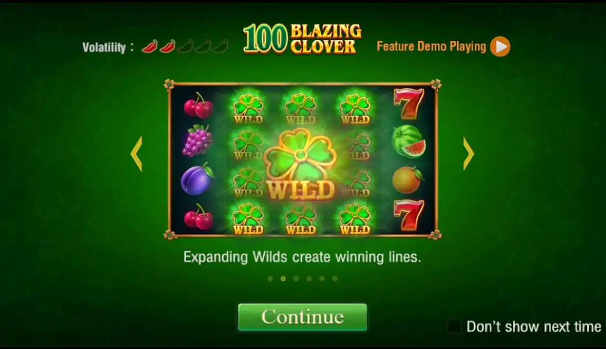 100 Blazing Clover – грати безкоштовно в демо | GamblingShot