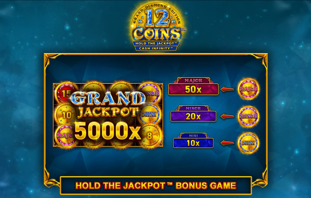 12 Coins Grand Diamond Edition – play free demo | GamblingShot