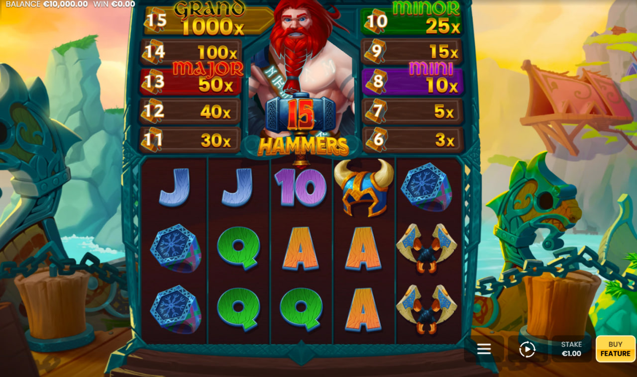 15 Hammers: Hold & Win – грати безкоштовно в демо | GamblingShot