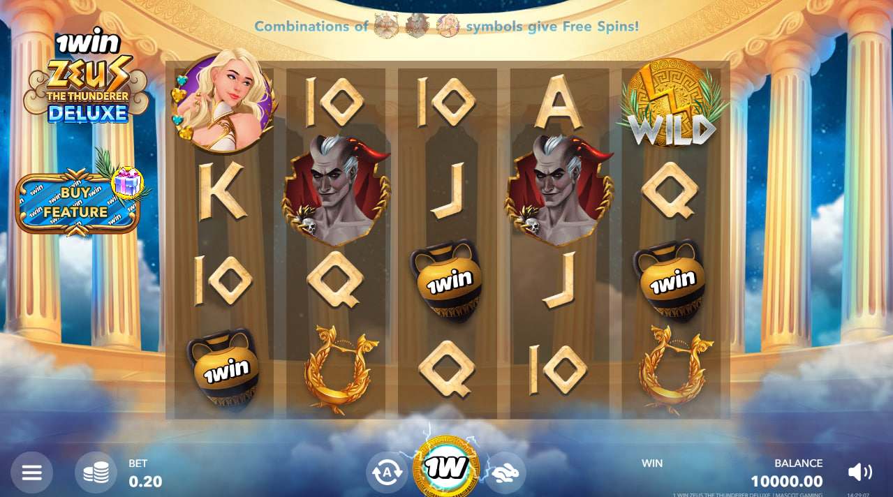 1Win Zeus the Thunderer Deluxe – play free demo | GamblingShot
