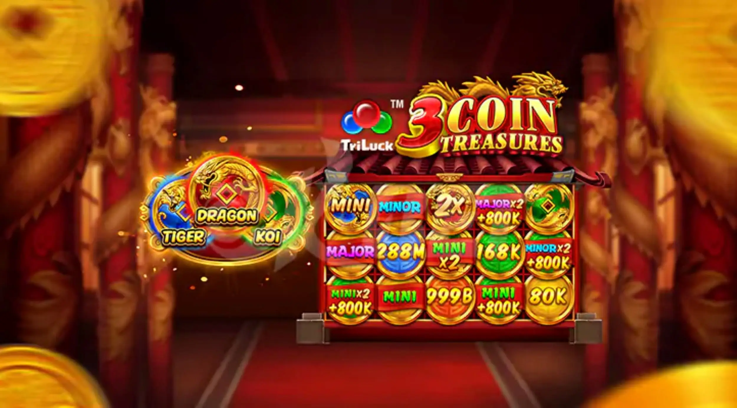 3 Coin Treasures – play free demo | GamblingShot