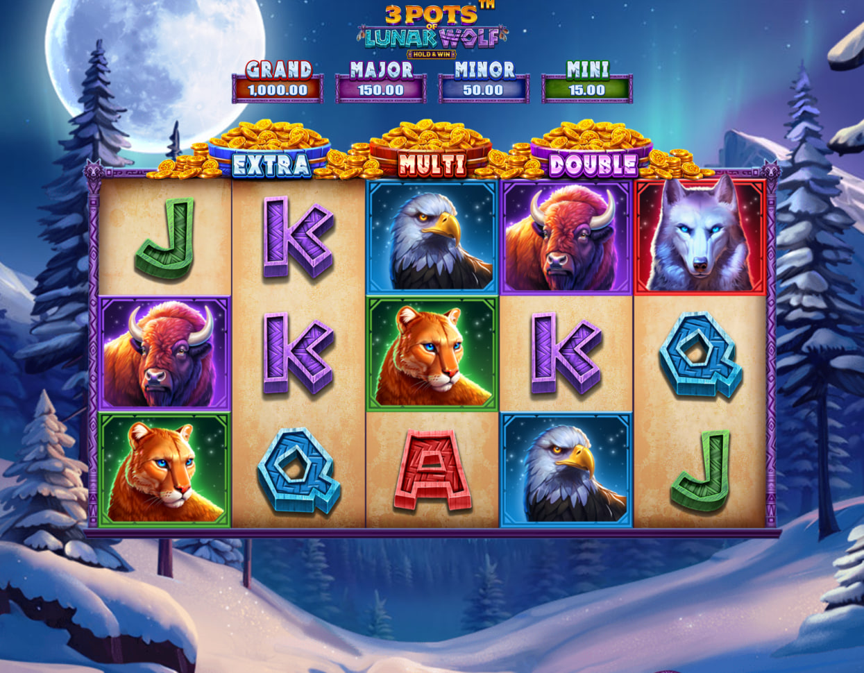 3 Pots of Lunar Wolf – Hold & Win – грати безкоштовно в демо | GamblingShot
