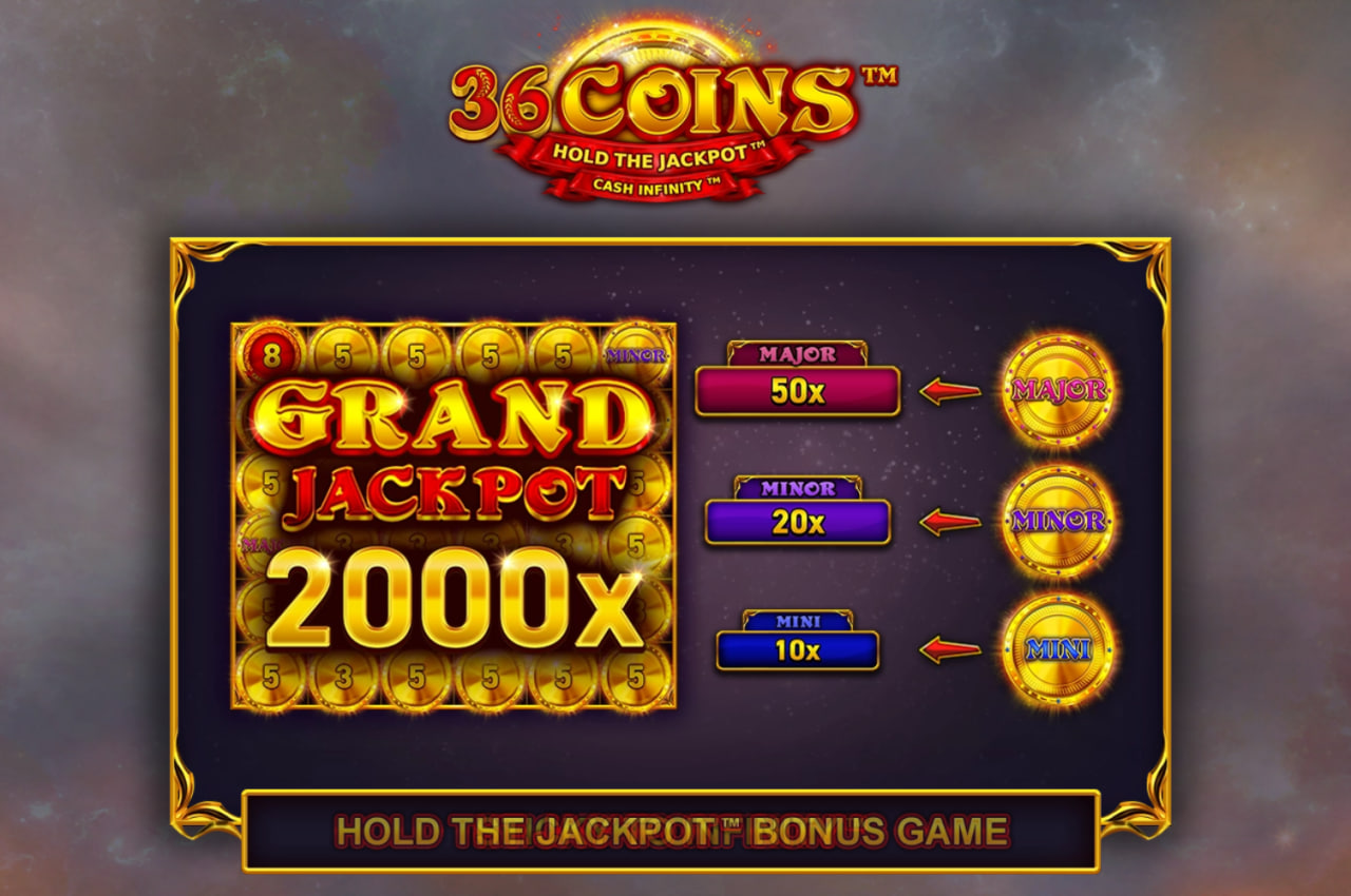 36 Coins – грати безкоштовно в демо | GamblingShot