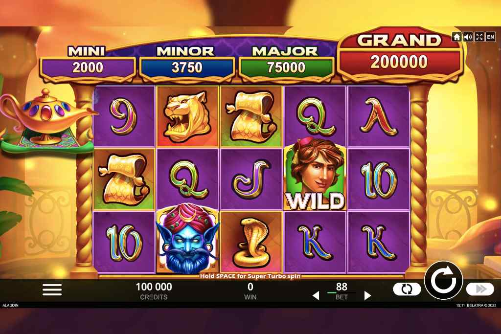 4 Secrets of Aladdin – играть бесплатно в демо | GamblingShot