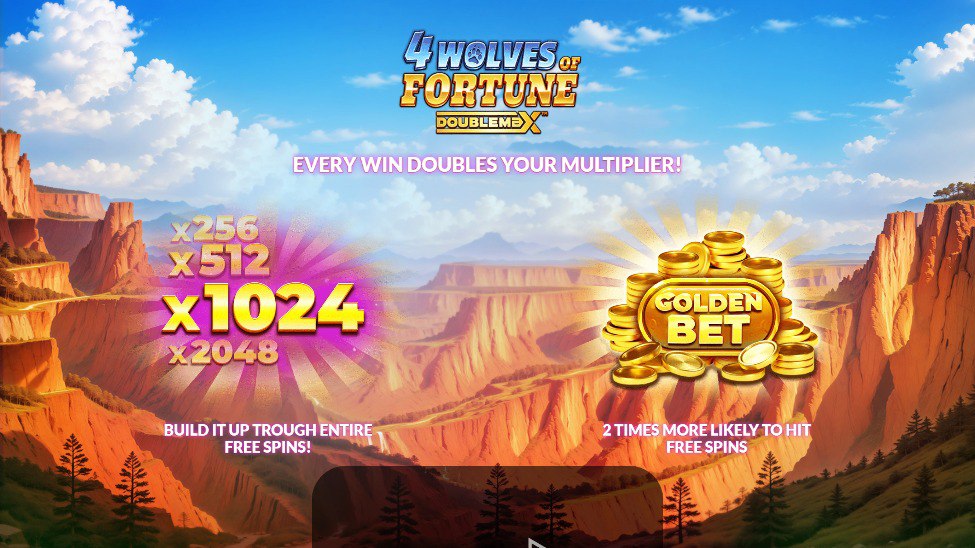 4 Wolves of Fortune DoubleMax™ – грати безкоштовно в демо | GamblingShot