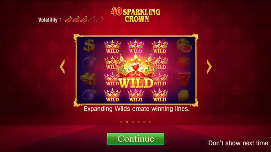 40 Sparkling Crown – play free demo | GamblingShot